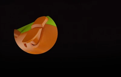 GameSir T3 Lite MenaRD limetkově zelený a oranžový kabelový herní ovladač