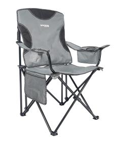 Garden King Kempingové kreslo KOOL K26, sivá