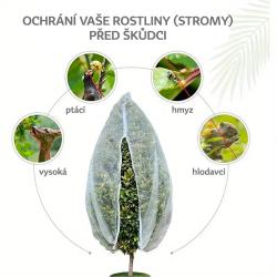 Garden King Ochranná síť na stromy proti ptákům 100 x 150 cm
