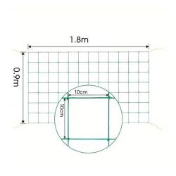 Garden King Opěrná síť pro popínavé rostliny 0,9 x 1,8 m