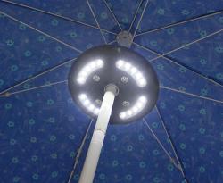 Garden King Osvětlení pro slunečník 24LED průměr 20 cm