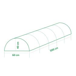 Garden King Zahradní tunel 500 x 40 x 60 cm