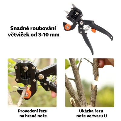 Garden King Zahradnické nůžky na roubování EDEN 270 mm
