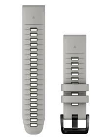 Garmin Remienok pre fenix5/6/7/8 QuickFit 22 silikónový, Fog Gray / Moss