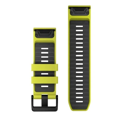 Garmin Řemínek QuickFit 26, silikonový, Amp Yellow/Graphite