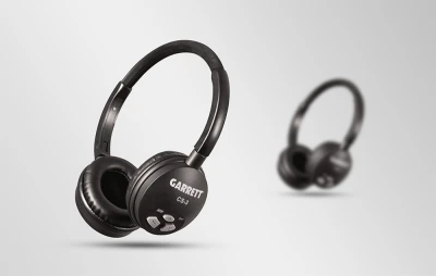 Garrett CS3 Z-Lynk černá bezdrátová sluchátka přes hlavu