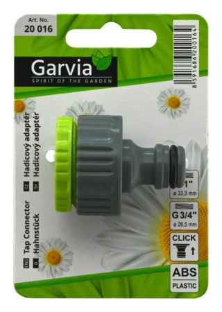 Garvia Adaptér hadicový s vnitřním závitem 1[34] a 3/4[34]