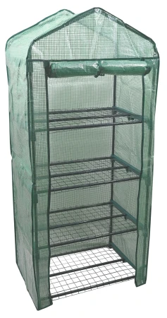 Garvia Fóliovník ANETO rolovací stěna 4 patra vyztužená fólie 69x49x158cm PE Garvia Fóliovník ANETO rolovací stěna 4 patra vyztužená fólie 69x49x158cm PE