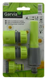 Garvia Pistole zavlažovací proudnicová s příslušenstvím - sada 4ks