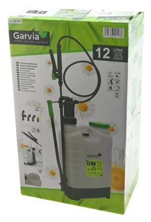 Garvia Postřikovač zádový tlakový 12l