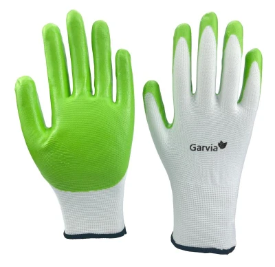 Garvia Rukavice zahradní vel. 9 NITRILE green