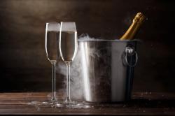 GASTEX Nádoba na chlazení vína AZORA pr.21,5x21cm nerez