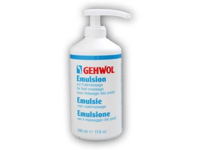 Gehwol Emulsion masážní 500ml s pumpou Gehwol Emulsion masážní 500ml s pumpou