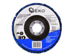 GEKO Brusný kotouč netkaný na kov, 125 x 22,2mm GEKO Brusný kotouč netkaný na kov, 125 x 22,2mm