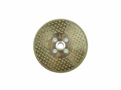 GEKO Diamantový kotouč na srážení hran kameniny 125x22,23mm M14