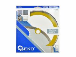 GEKO Diamantový kotouč s kontinuálním ráfkem, 230 x 22,23 mm