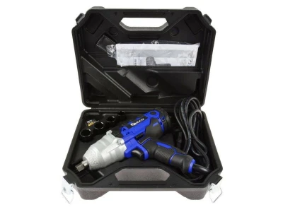 GEKO Elektrický rázový utahovák 1/2" 720 Nm, 450W, s příslušenstvím GEKO Elektrický rázový utahovák 1/2" 720 Nm, 450W, s příslušenstvím