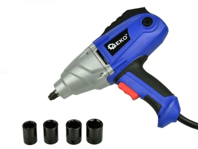 GEKO Elektrický rázový utahovák, 350Nm, 1/2", 1050W GEKO GEKO Elektrický rázový utahovák, 350Nm, 1/2", 1050W GEKO