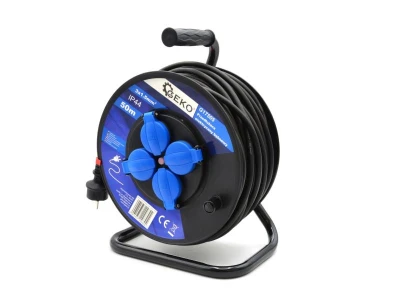 GEKO Kabel prodlužovací 3x1.5mm2, buben, 50m, IP44 GEKO Kabel prodlužovací 3x1.5mm2, buben, 50m, IP44