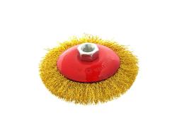 GEKO Kartáč miskový, vlnitý drát, 115mm,M14 GEKO Kartáč miskový, vlnitý drát, 115mm,M14