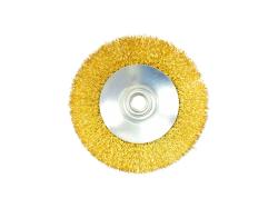 GEKO Kartáč miskový, vlnitý drát, 115mm,M14