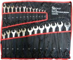 GEKO Klíče očkoploché, sada 25ks, 6-32mm GEKO Klíče očkoploché, sada 25ks, 6-32mm