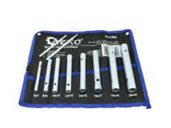 GEKO Klíče trubkové 6-22mm, sada 8ks