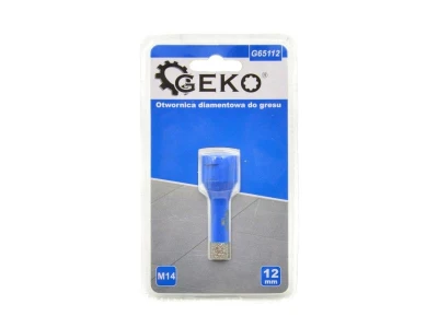 GEKO Korunkový vrták diamantový 12 mm GEKO Korunkový vrták diamantový 12 mm