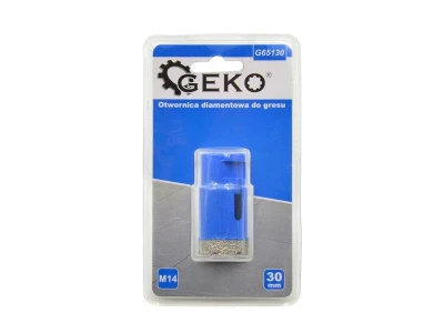 GEKO Korunkový vrták diamantový 30 mm GEKO Korunkový vrták diamantový 30 mm