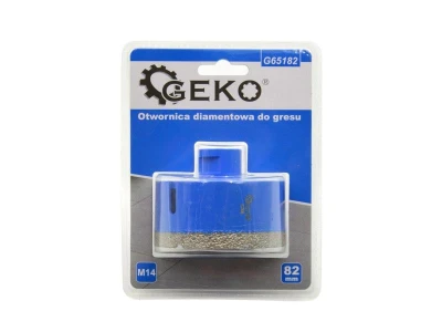 GEKO Korunkový vrták diamantový 82 mm GEKO Korunkový vrták diamantový 82 mm