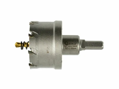 GEKO Korunkový vrták do kovu TCT, 53mm GEKO Korunkový vrták do kovu TCT, 53mm