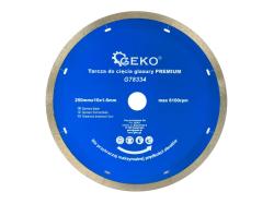 GEKO Kotouč diamantový řezný celoobvodový 250x10x22,2mm
