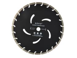 GEKO Kotouč diamantový řezný segmentový, 350x10x25,4mm