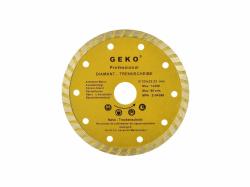 GEKO Kotouč diamantový řezný, TURBO, 125x8x22mm