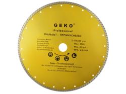 GEKO Kotouč diamantový řezný, TURBO, 350x8x32mm GEKO Kotouč diamantový řezný, TURBO, 350x8x32mm