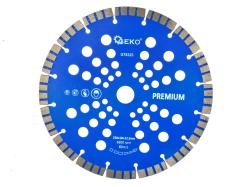 GEKO Kotouč diamantový řezný turbo-segmentový, 230x10x22mm