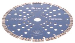 GEKO Kotouč diamantový řezný turbo-segmentový, 230x10x22mm