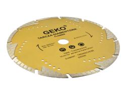 GEKO Kotouč diamantový řezný turbo-segmentový, 230x8x22mm
