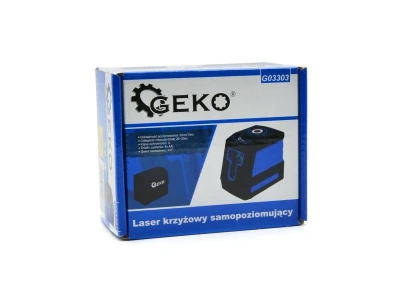 GEKO Laser křížový samonivelační, bateriový