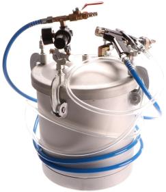 GEKO Nádrž na malování + hadice + pistole, 8l