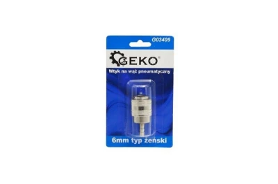 GEKO Nástavec pro pneumatickou hadici 6 mm, samice GEKO Nástavec pro pneumatickou hadici 6 mm, samice