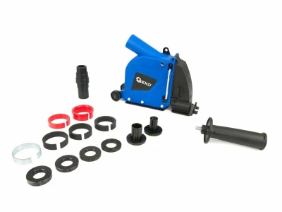 GEKO Odsávací kryt na frézování drážek, pro úhlové brusky 115-125mm GEKO Odsávací kryt na frézování drážek, pro úhlové brusky 115-125mm
