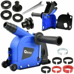 GEKO Odsávací kryt na frézování drážek, pro úhlové brusky 115-125mm