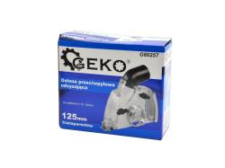 GEKO Odsávací kryt průhledný 125mm pro úhlové brusky 115-125mm