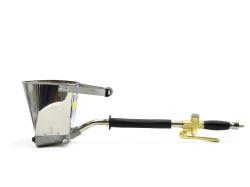 GEKO Omítací pistole pneumatická, pro cementové omítky na stěny + 4 trysky