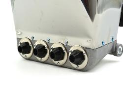 GEKO Omítací pistole pneumatická, pro cementové omítky na stěny + 4 trysky