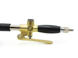 GEKO Omítací pistole pneumatická, pro cementové omítky na stěny + 4 trysky