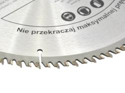 GEKO Pilový kotouč TCT 250x32x80T + kroužek 25,4mm