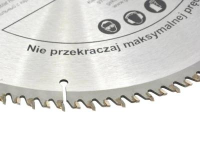 GEKO Pilový kotouč TCT 250x32x80T + kroužek 25,4mm