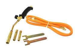 GEKO Plynový hořák, 3 koncovky 13,15,17mm, hadice 1,5m GEKO Plynový hořák, 3 koncovky 13,15,17mm, hadice 1,5m